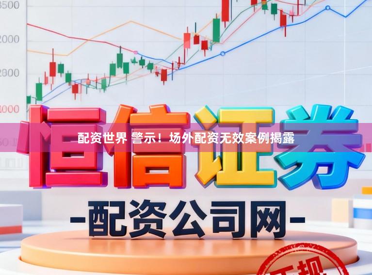 配资世界 警示！场外配资无效案例揭露
