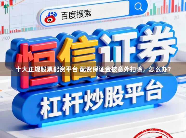 十大正规股票配资平台 配资保证金被意外扣除，怎么办？